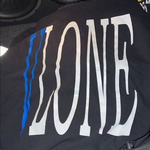 VLONE Blue & Black Hoodie
